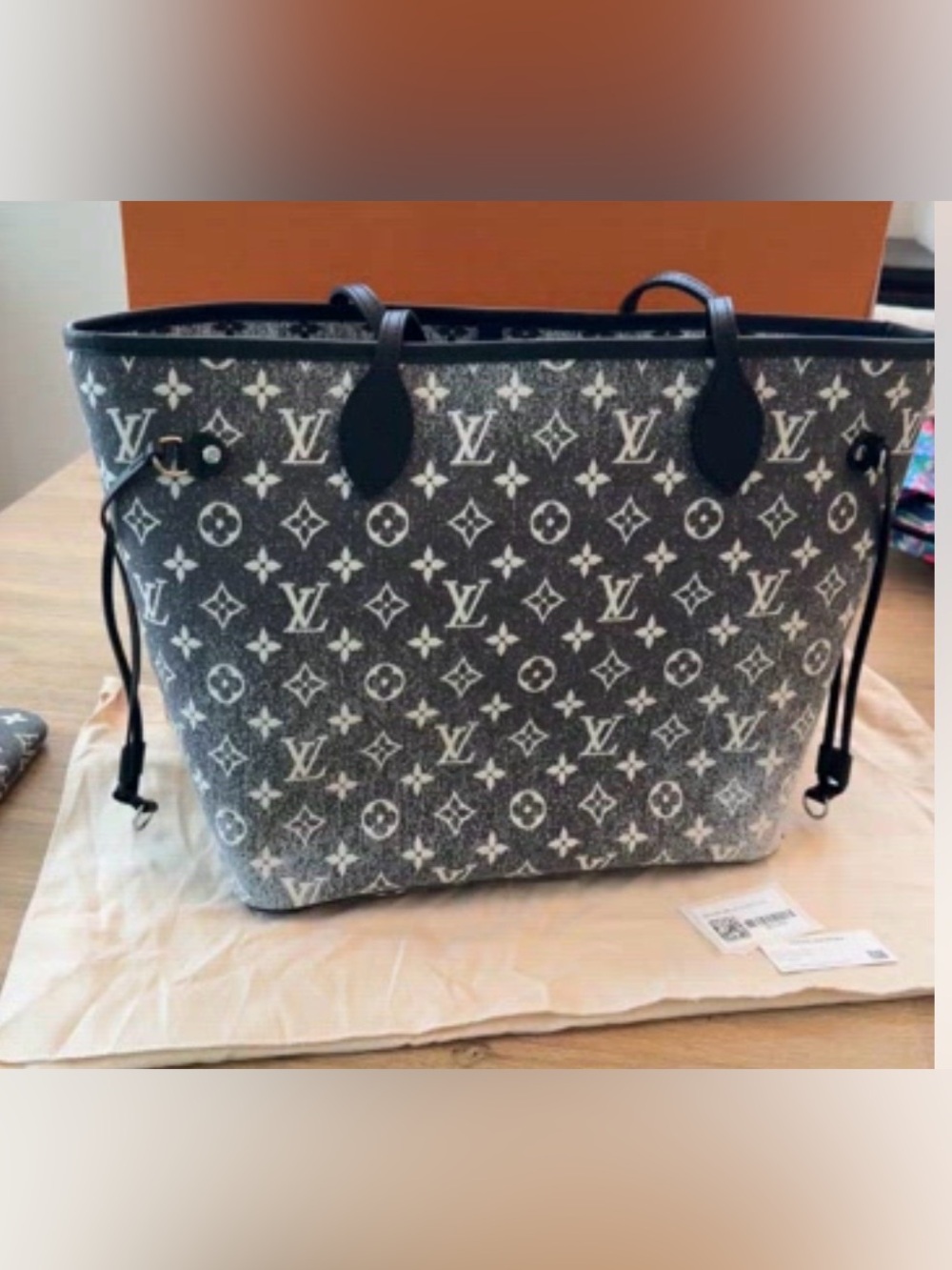 Louis Vuitton Monogram Canvas Tote in blue